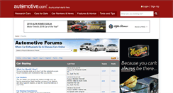 Desktop Screenshot of forums.automotive.com